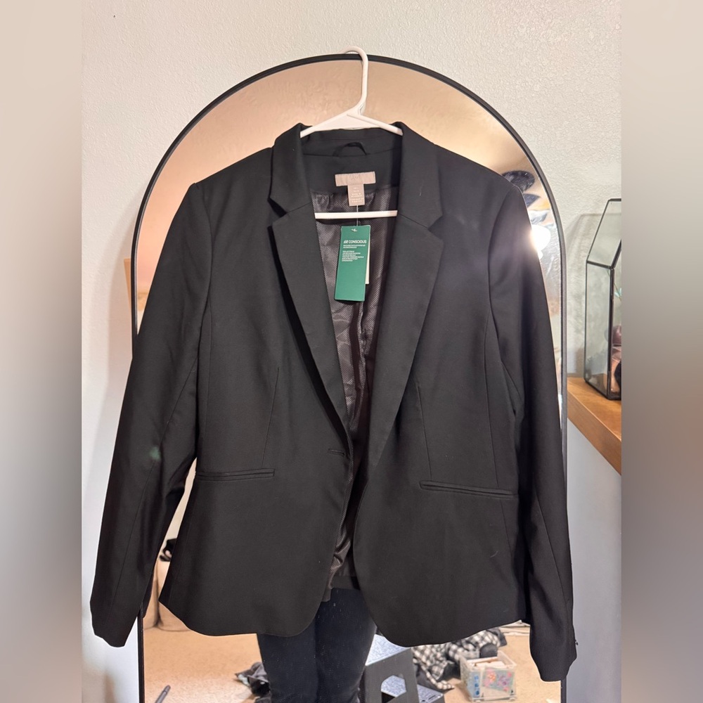 H&M Black Women's Tailored Blazer